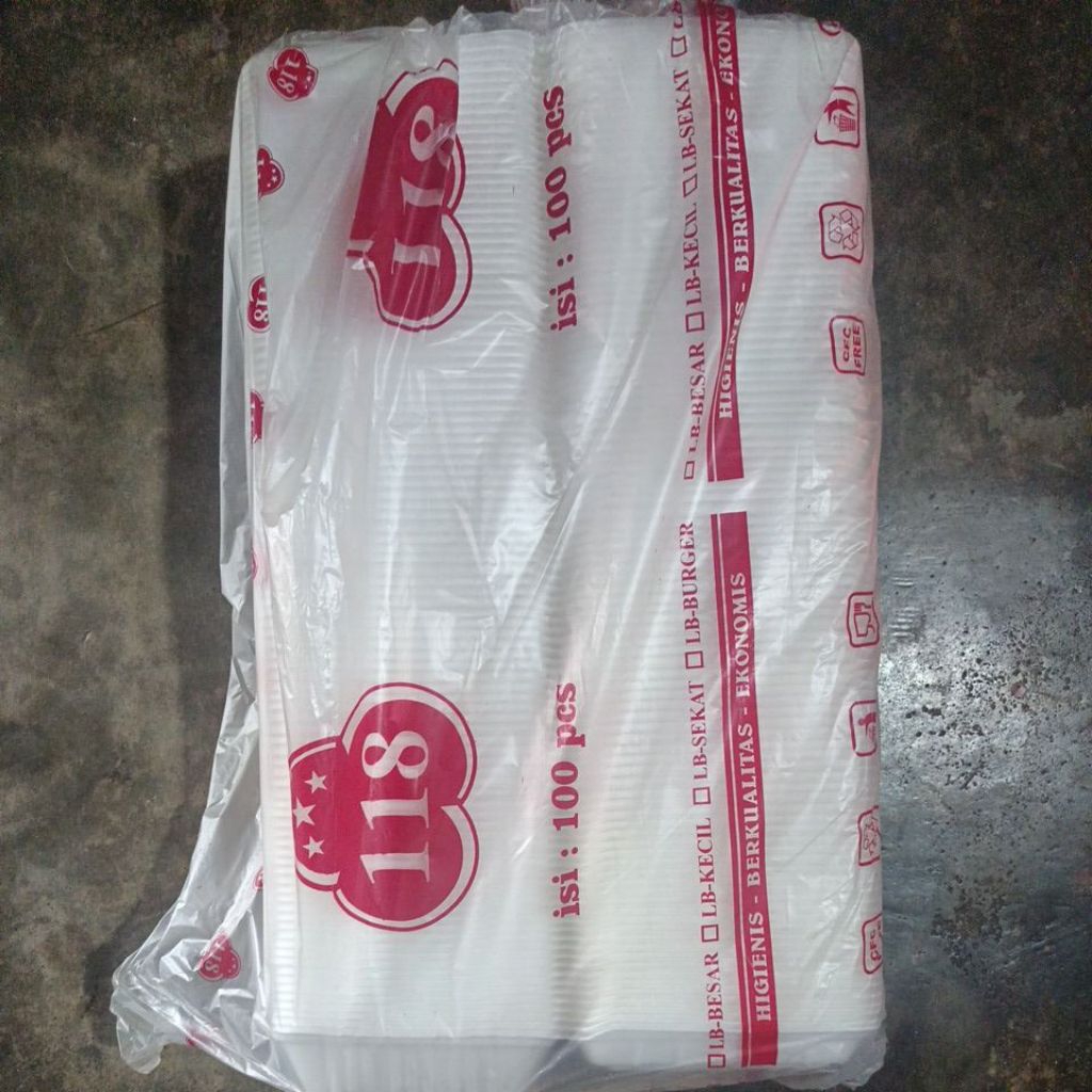 styrofoam nasi mie ayam penyet/sterofoam/seropom