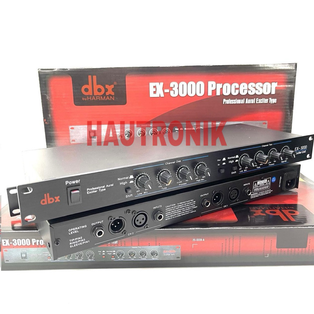 Processor DBX EX 3000 Audio Processor (Grade A+ ) dbx ex3000 ex 3000 Dbx Processor ( Bisa COD )