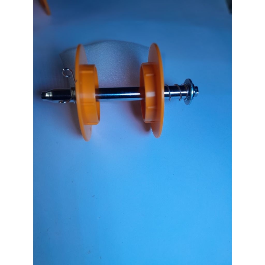 1 set penyangga roll plastik cup sealer bulat