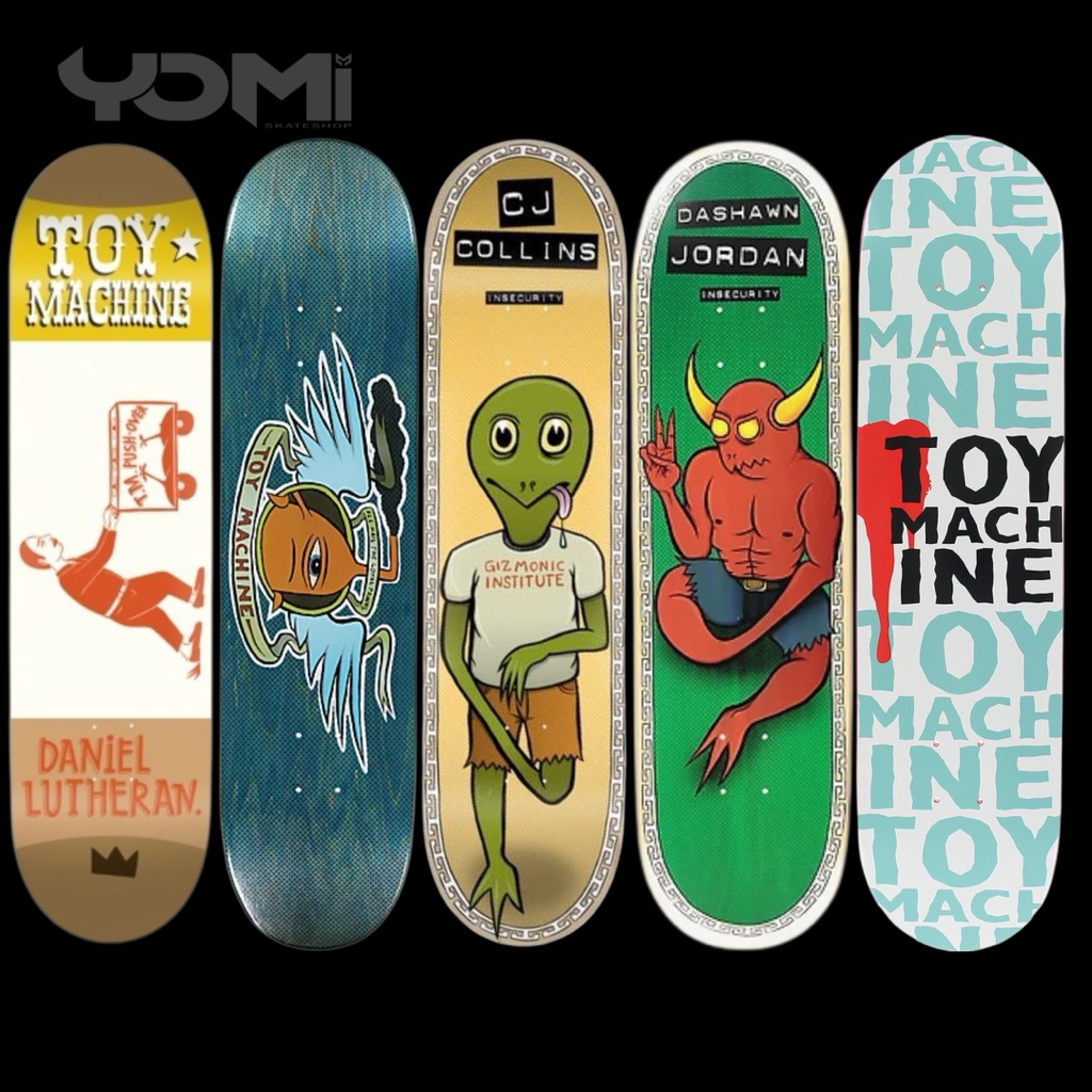 Toy Machine Skateboard Deck ukuran 7.5 8.0 8.25 8.5 | Papan Skateboard