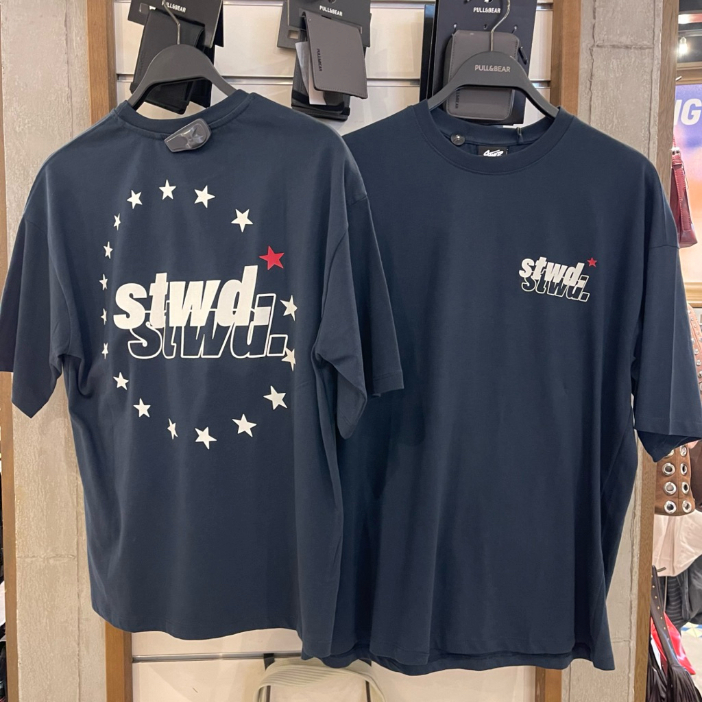Kaus T-shirt Stwd PULL&BEAR MEN Jastip (jasa titip)