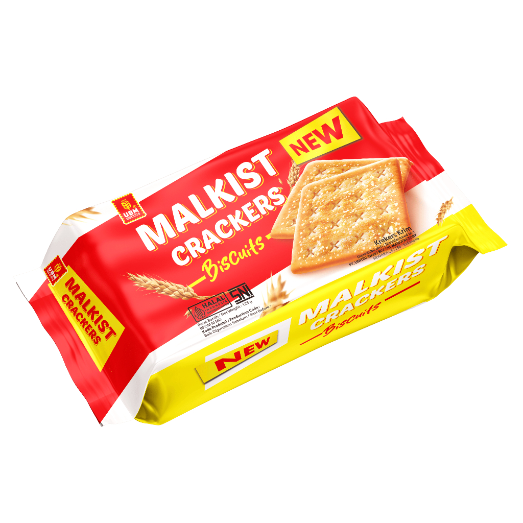 UBM Biscuit Malkist Crackers Manis