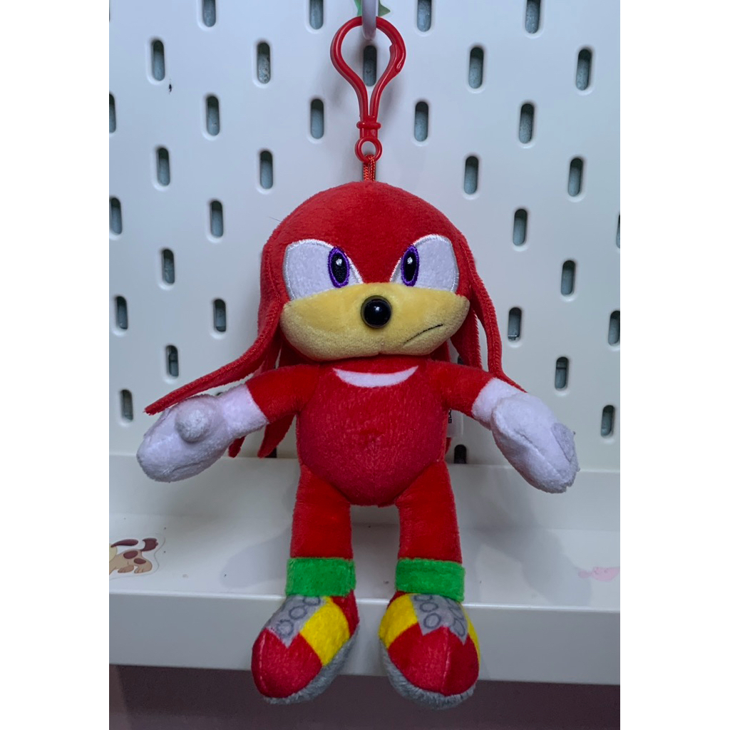 Knuckles the Echidna sonic keychain // gantungan kunci knuckles sonic