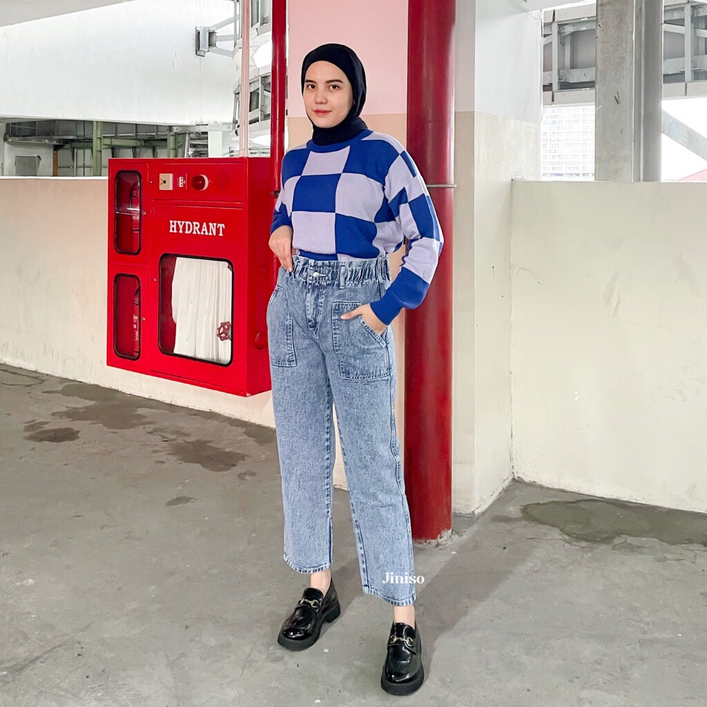 JINISO - Baggy Mom Jeans Preloved