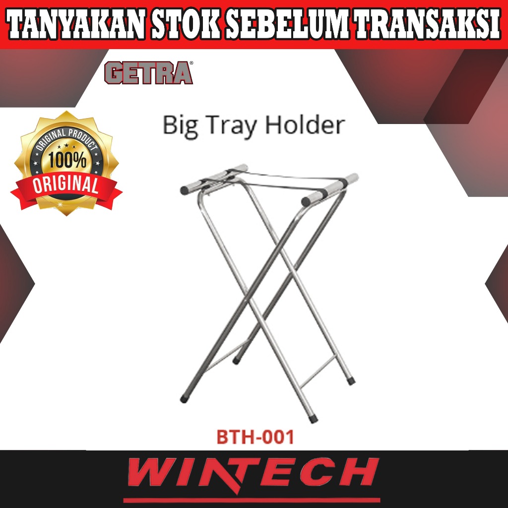 Getra BTH-001 Big Tray Holder - Tempat Baki / Nampan Besar - Tray Berdiri BTH001 BTH 001