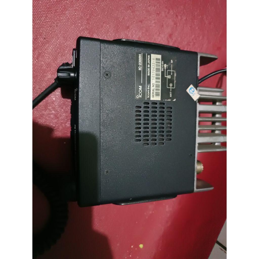 radio rig vhf icom 2300 h ori japan normal