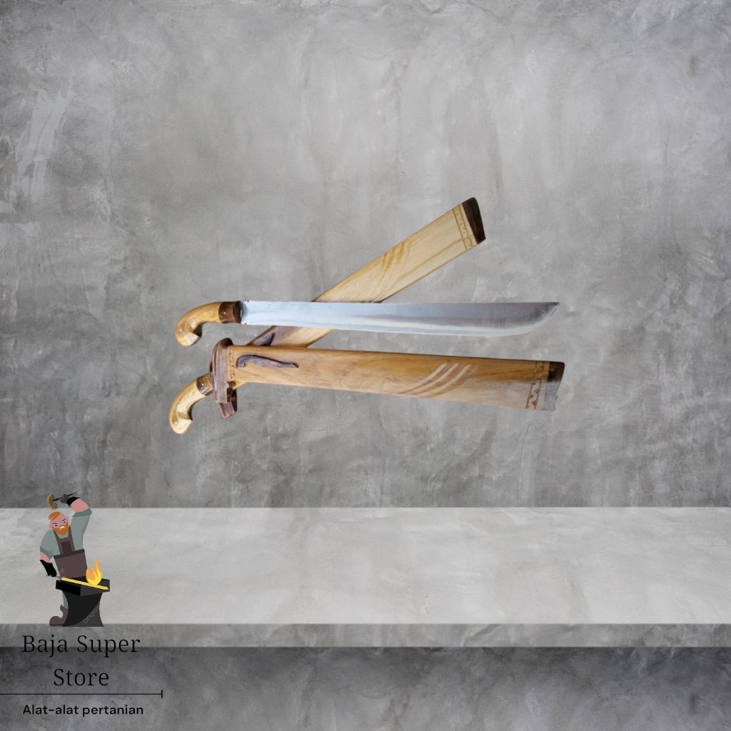 pisau dapur panjang 30cm
