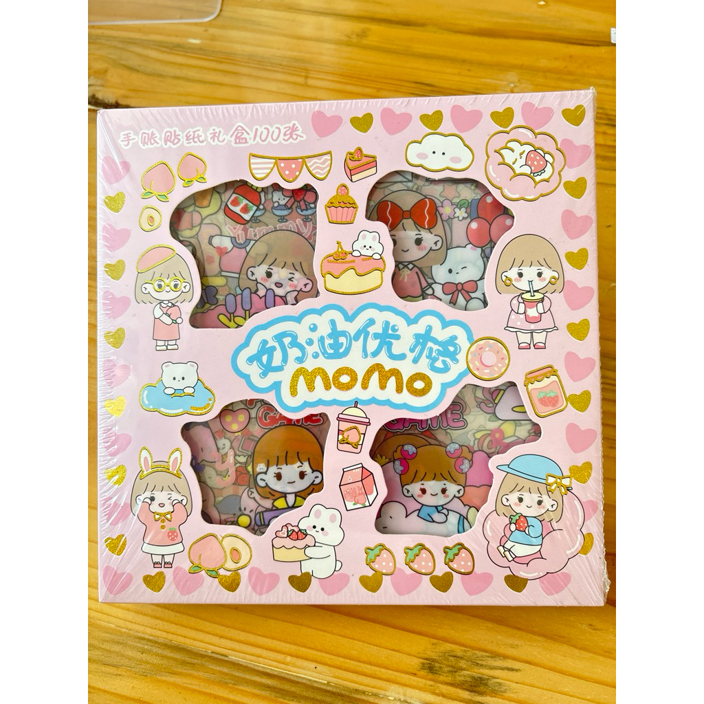 Stiker Momo isi 100 lembar