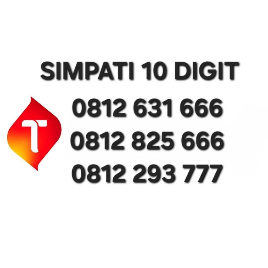 NOMOR CANTIK TELKOMSEL SIMPATI 10 DIGIT SERI TRIPLE 666 TRIPLE 777 EKOR RAPIH FRESH MURAH - 0812 29X