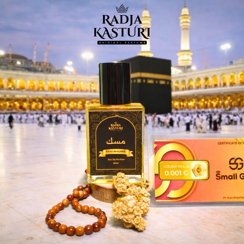 (Bisa COD) Garansi Asli Minyak Kasturi Kijang - Parfum Kasturi Spray Original Bibit Murni Asli Arab 