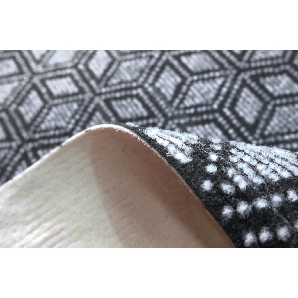 Karpet Lantai Bludru Motif Kapet Meteran min order 0.5x2m Adana Grey 05