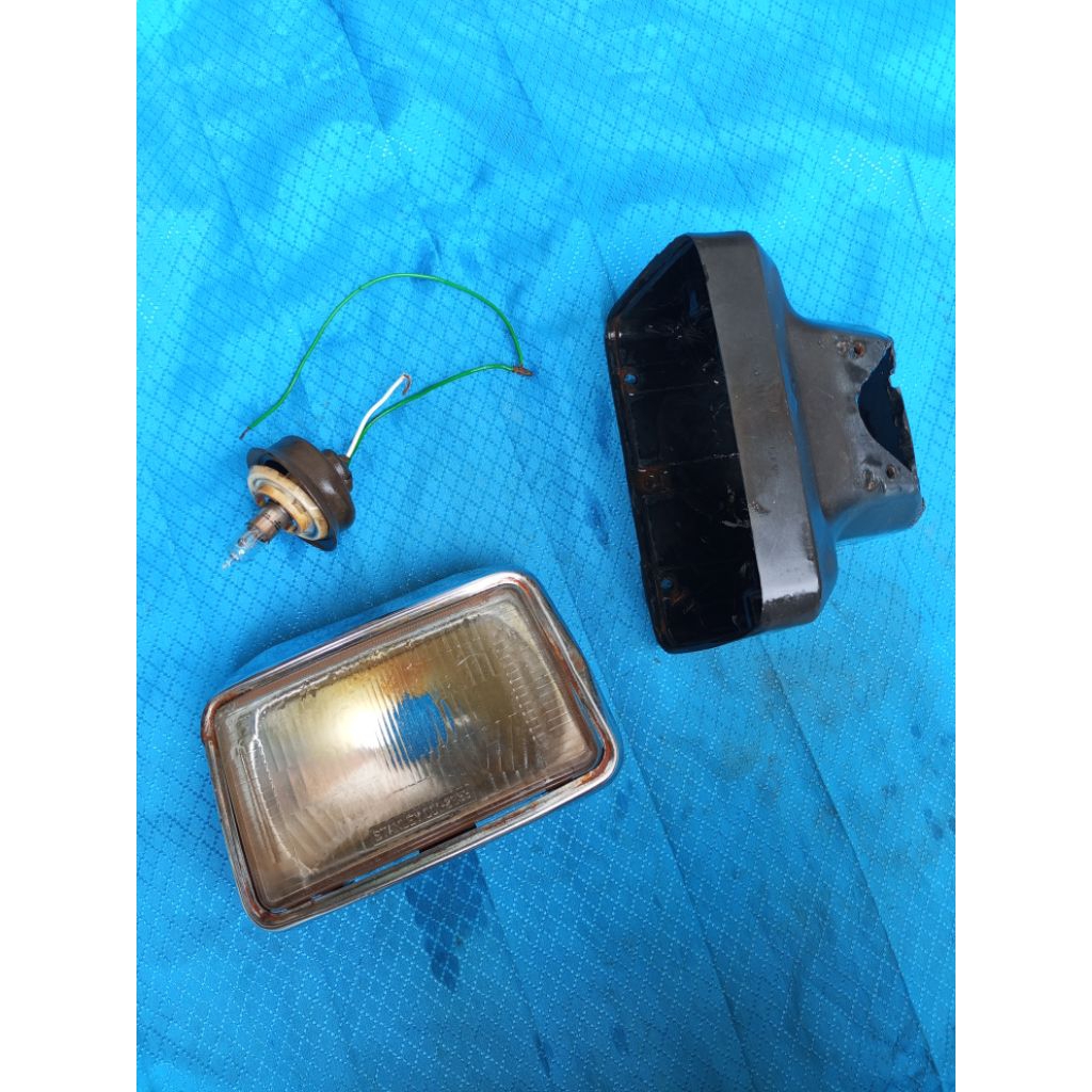 reflektor depan Honda win 100 Original / lampu depan Honda win 100 Honda GL 100 Original copotan