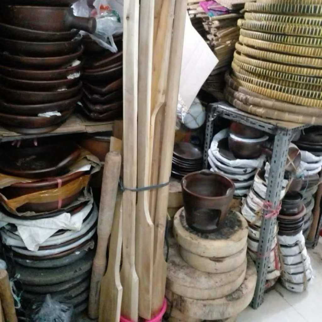 DAYUNG KAYU 120 CM DAYUNG KAYU MASAK NASI /PENGADUK DODOL DAN LAINNYA
