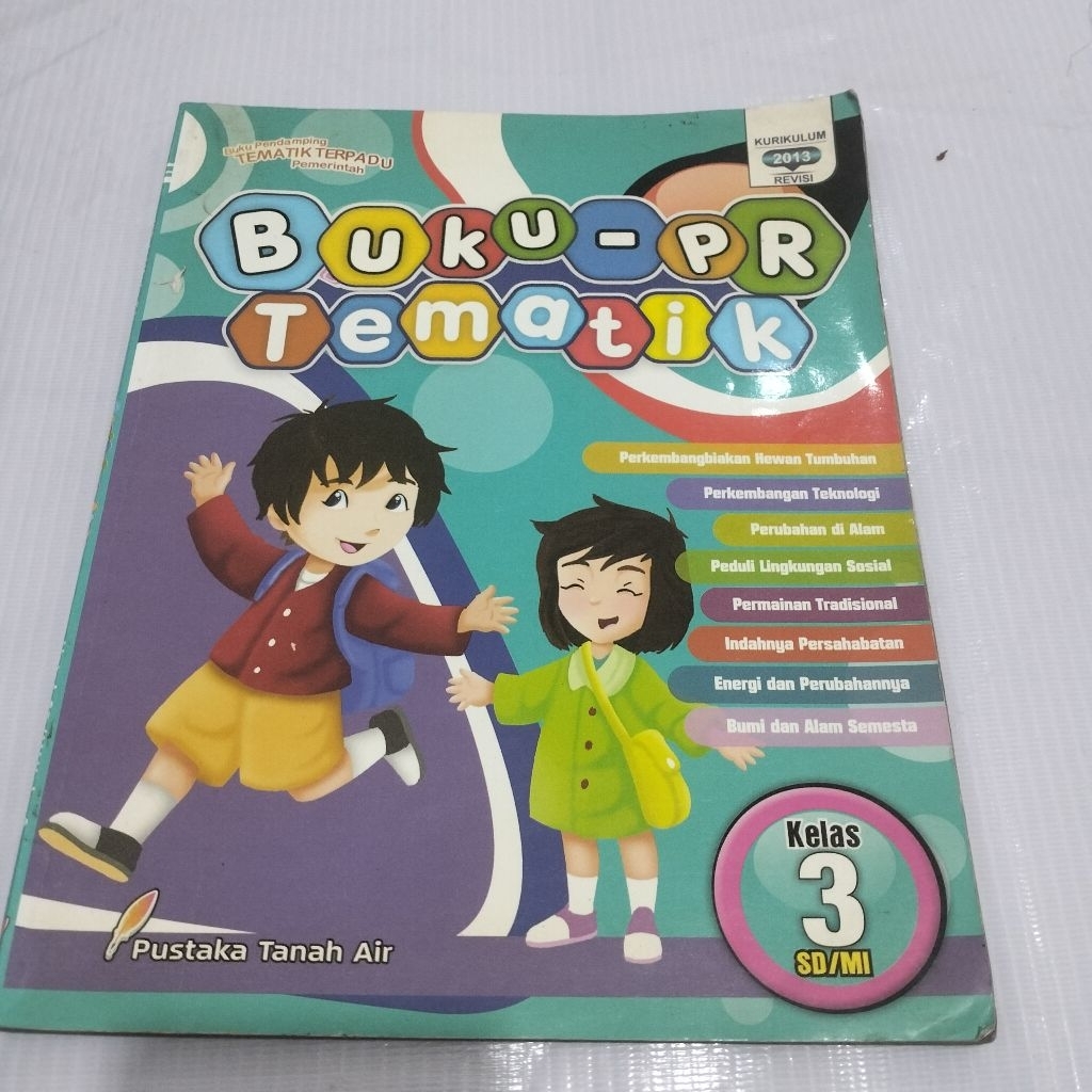 BUKU PR TEMATIK KELAS 3 SD KURIKULUM 2013