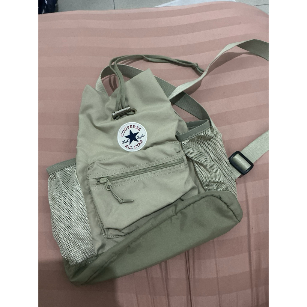 prelove converse bucket bag - sage original 100%