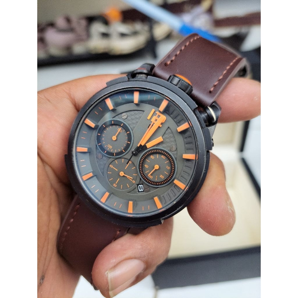 jam tangan pria expedition bullhead mulus