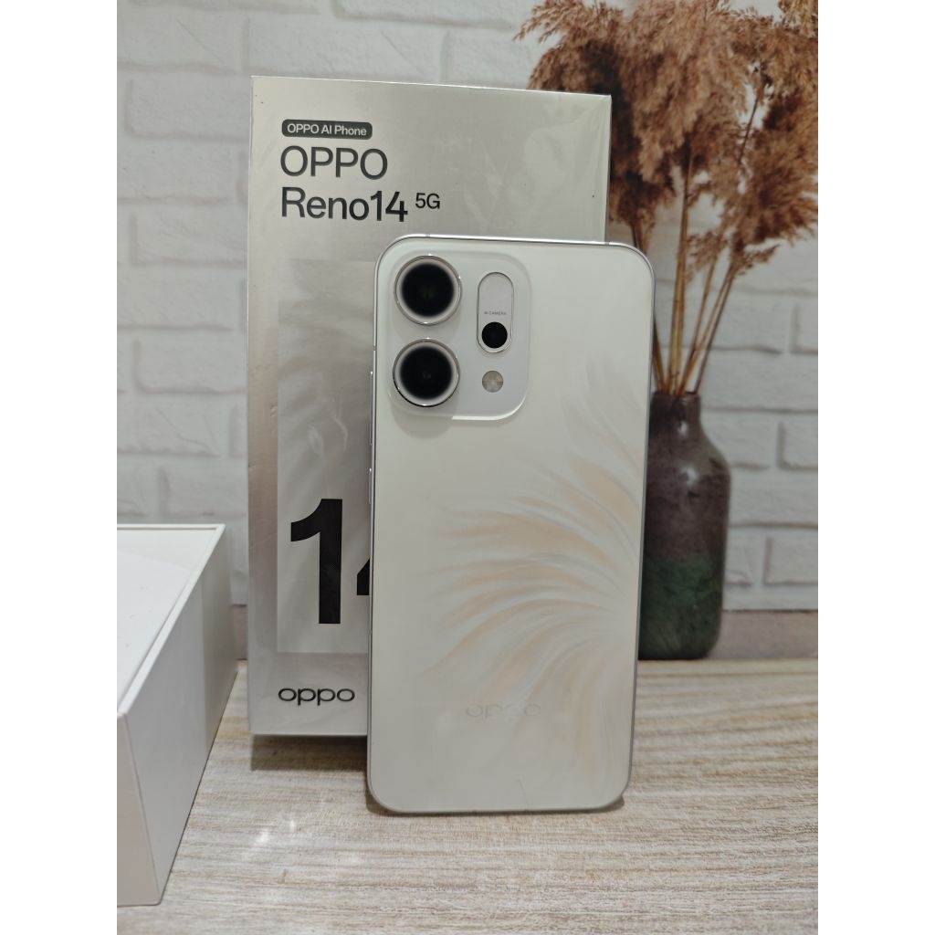Oppo Reno 14 5g 12/256 second original fullset