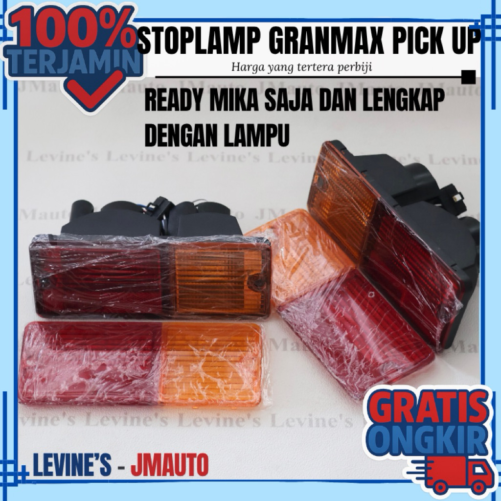 Stop lamp GRAN MAX PICK UP lengkap / stoplamp grandmax / Mika stop belakang Granmax / Lampu belakang