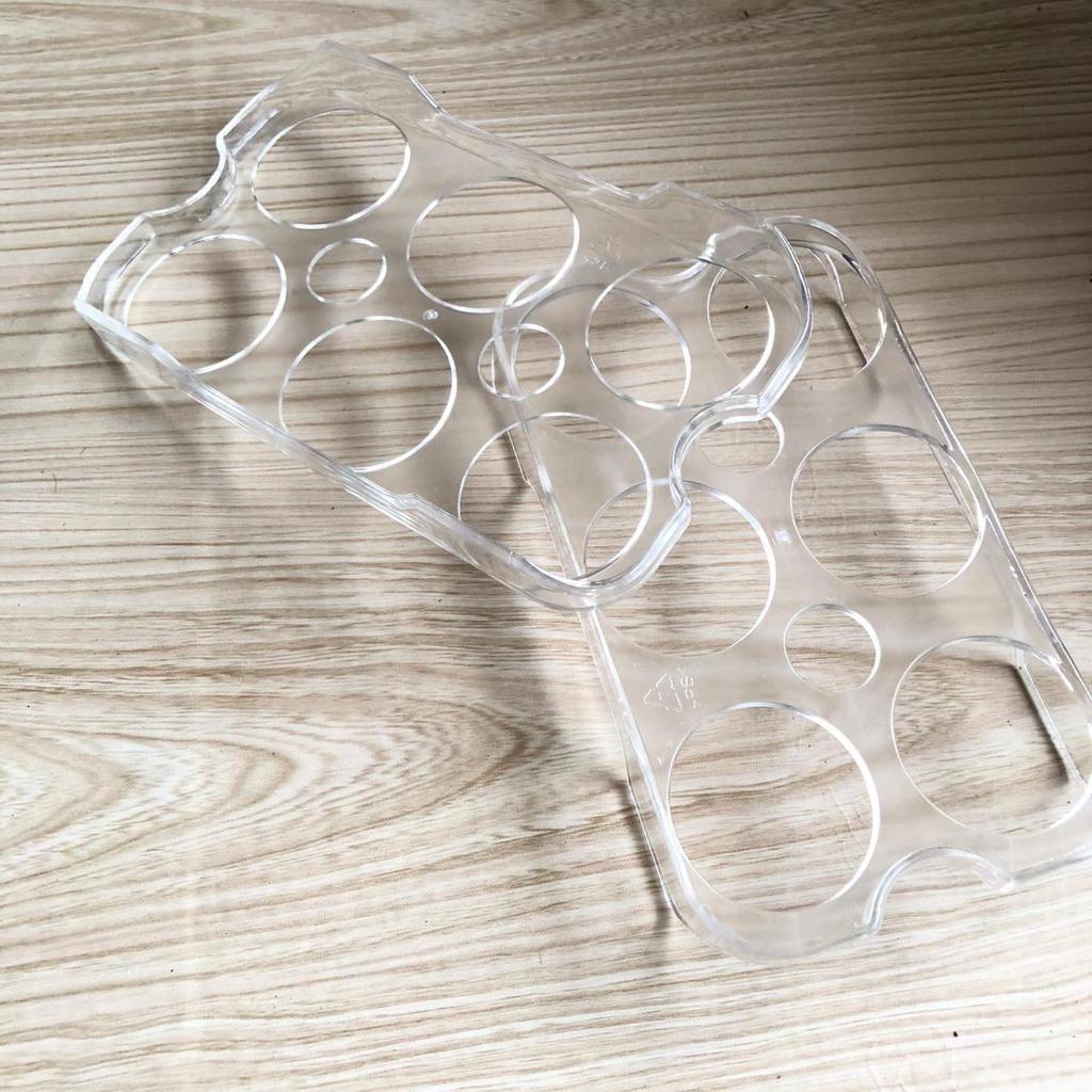 Rak Telur Wadah Tempat Telor (Egg Tray) Pintu Kulkas 6 Slot Akrilik Tebal bawaan Kulkas 1 Pintu dan 