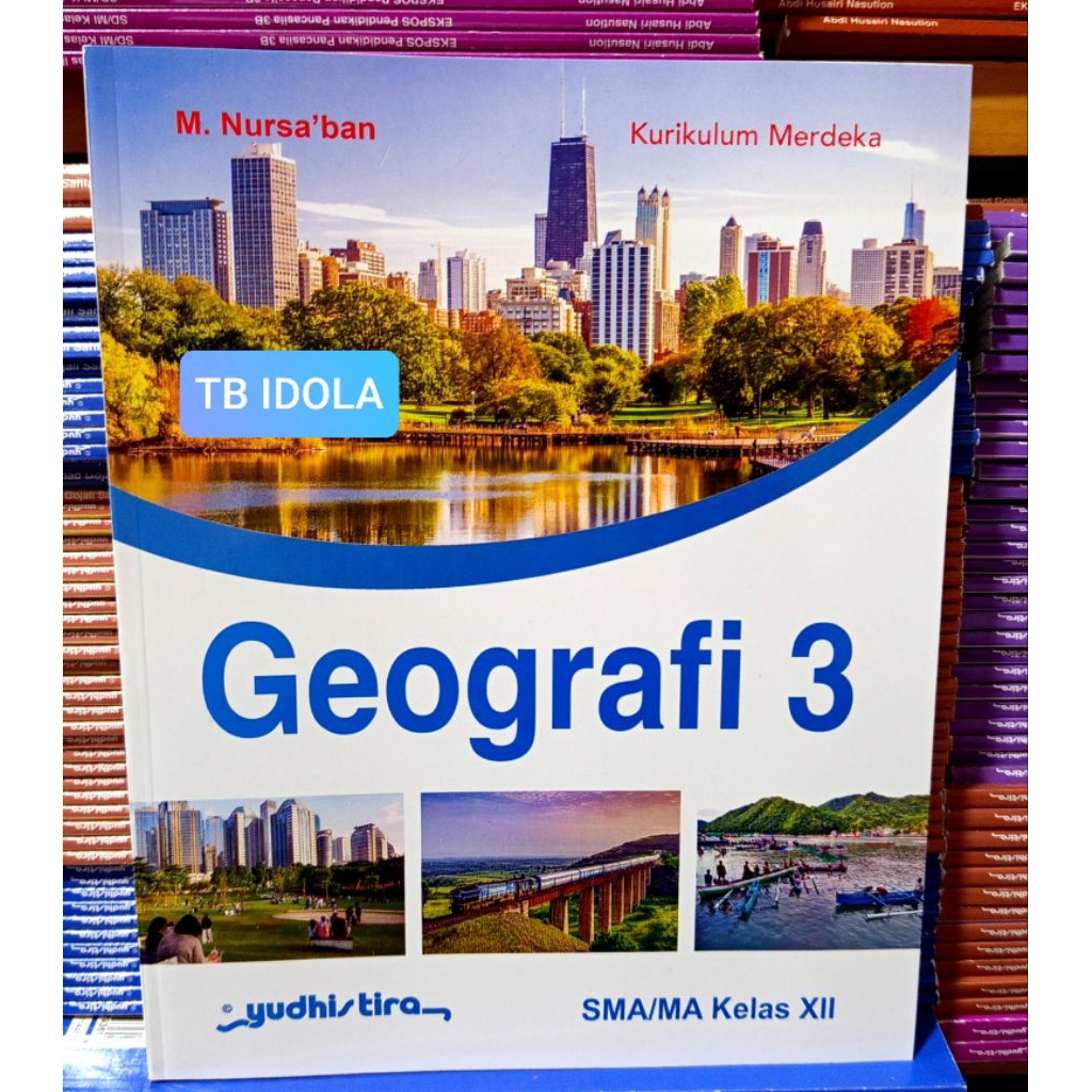 Buku Geografi Kelas 12 SMA Kurikulum Merdeka Yudhistira