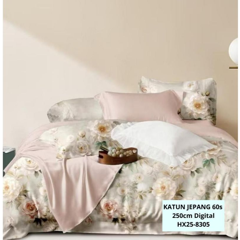 Bed Cover Set Katun Jepang Luxury