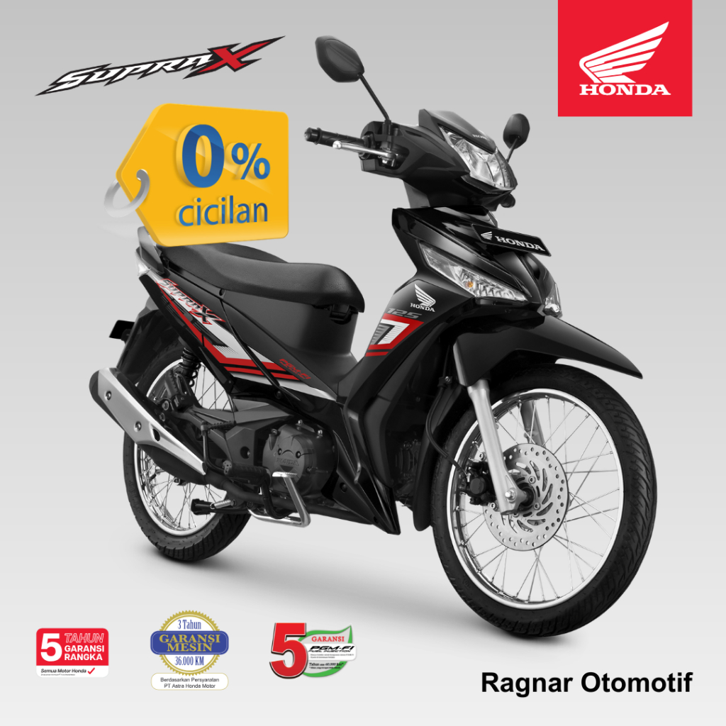 Sepeda Motor Honda Supra X 125 Baru New Asli Original
