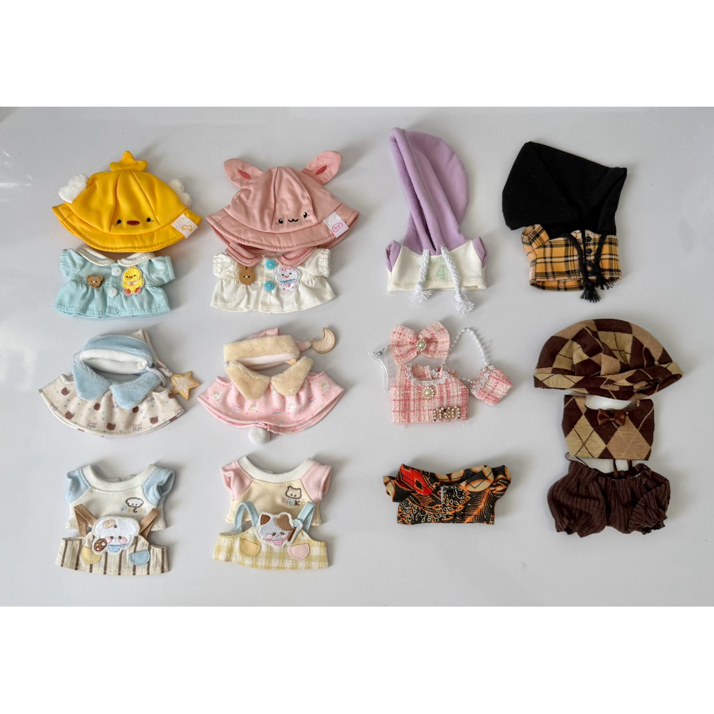 Doll Clothes 10 cm - Dress Kindergarten Jisung Hoodie Doll