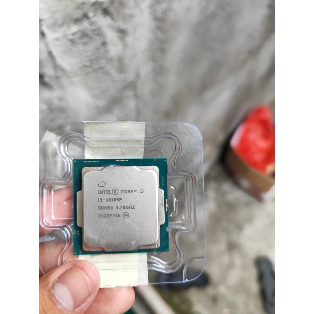 Intel Core i3 10105F bekas Fullset BOX