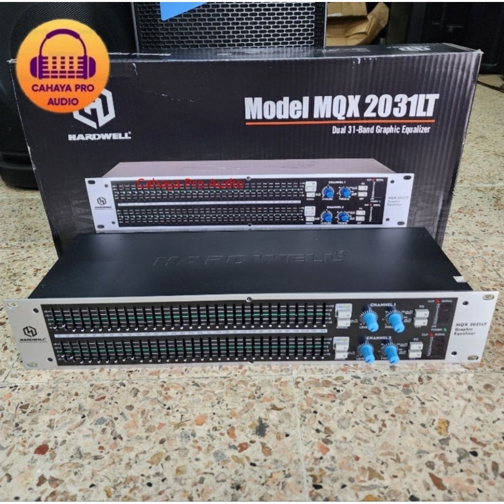 Equalizer Hardwell MQX 2031LT Original MQX 2031 LT Equalizer Hardwell MQX2031LT Plus Subwoofer