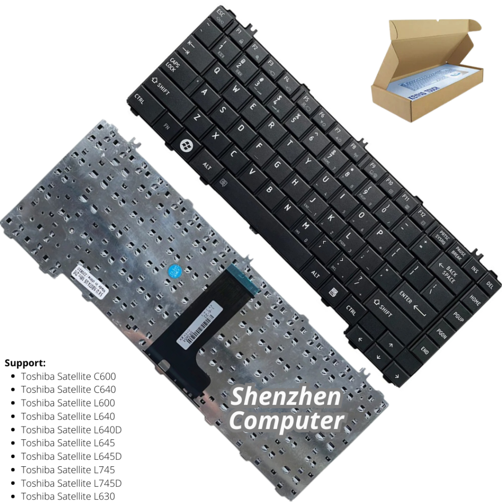 Keyboard Toshiba Satellite C600, Keyboard Toshiba C600, Keyboard laptop Toshiba C600, Keyboard lapto
