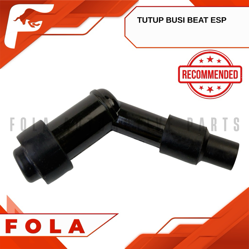 TUTUP BUSI / COP BUSI / DOP BUSI / KEPALA BUSI / CANGKLONG BUSI BEAT ESP NEW K81/K93 MEREK FOLA