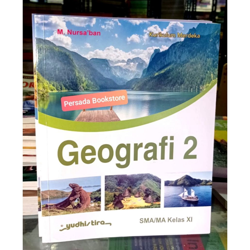 Buku Geografi Kelas 11 SMA Kurikulum Merdeka Yudhistira