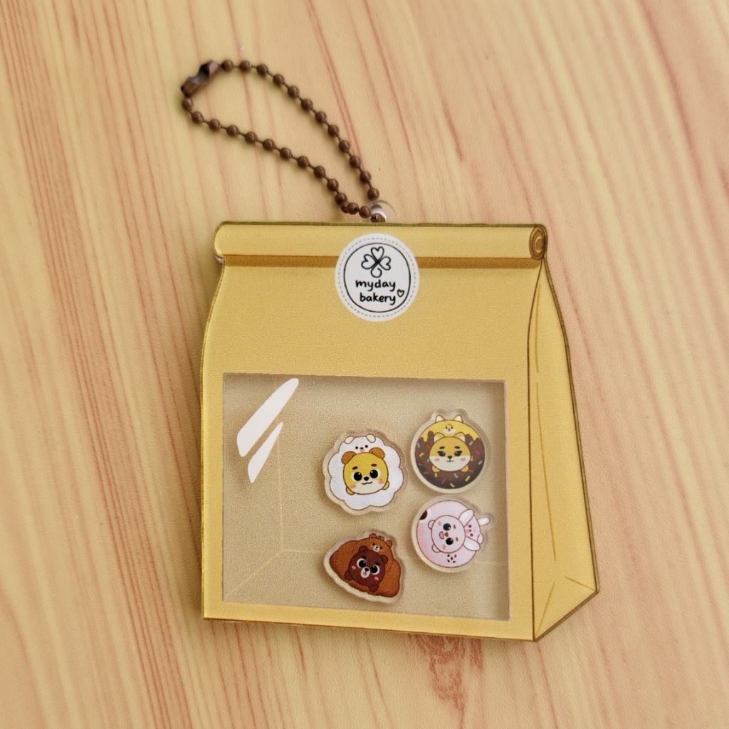 Denimalz Day6 Keychain Shaker Bang Kke Pil Don