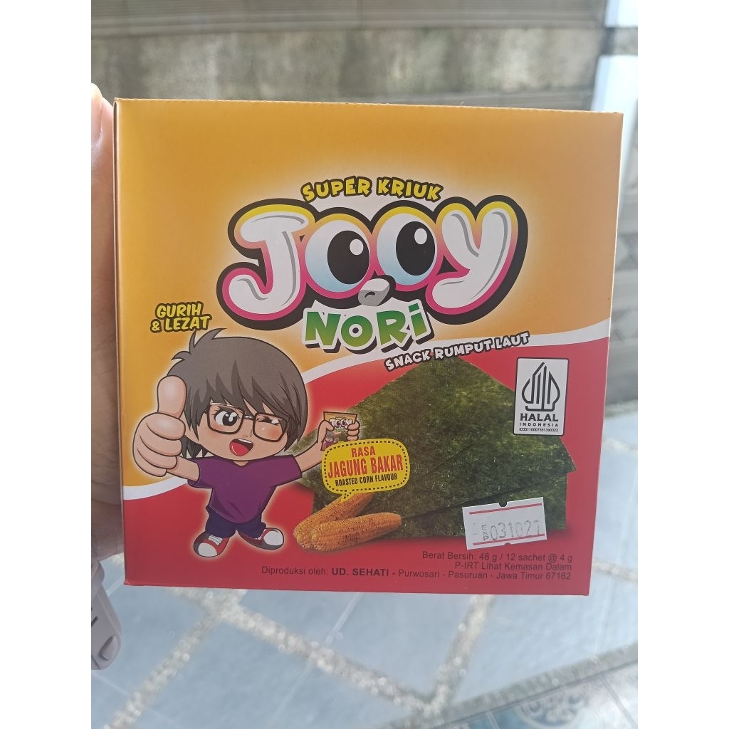 Jooy Nori Snack Rumput Laut Box