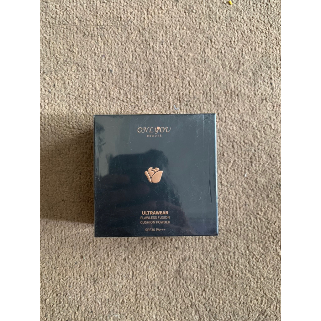 ONLY YOU Ultrawear flawless fushion cushion powder -N03 vanilla(preloved)bekas konten