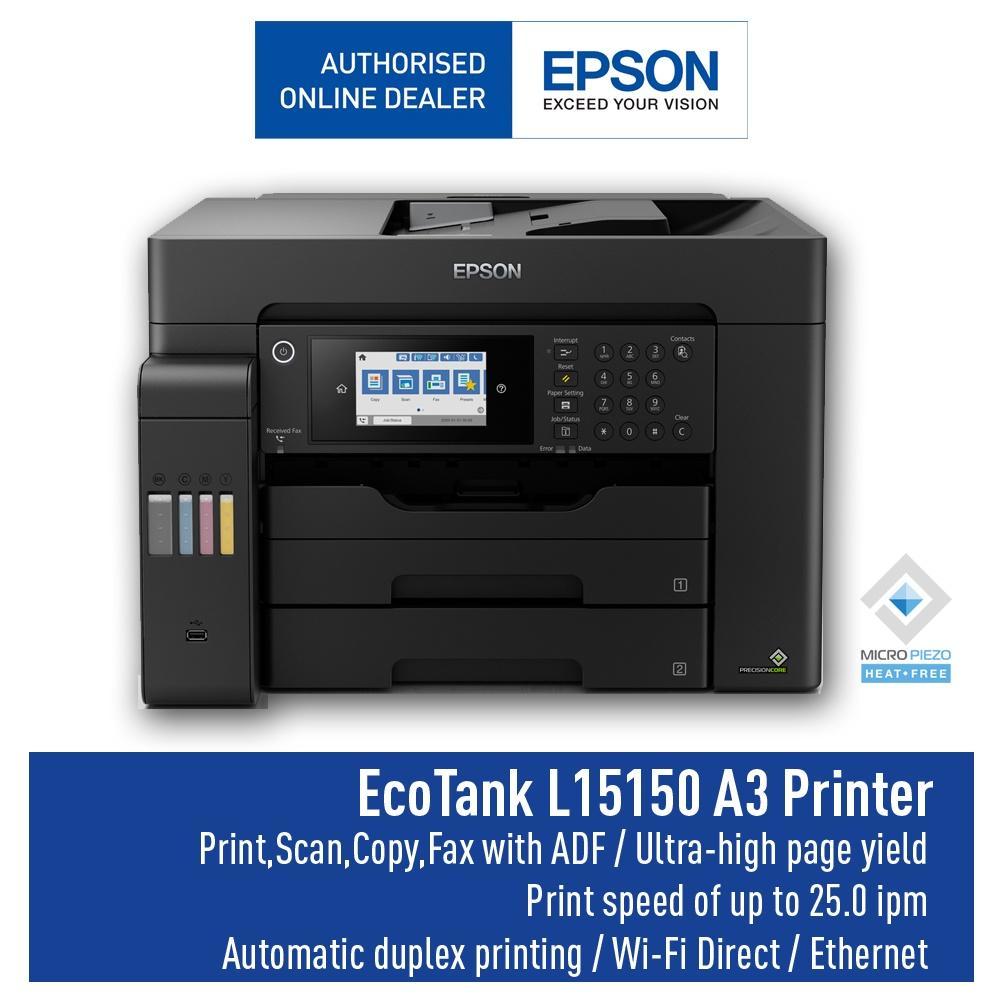 Printer Epson L15150 A3 Print Scan Copy Wifi Duplex Garansi