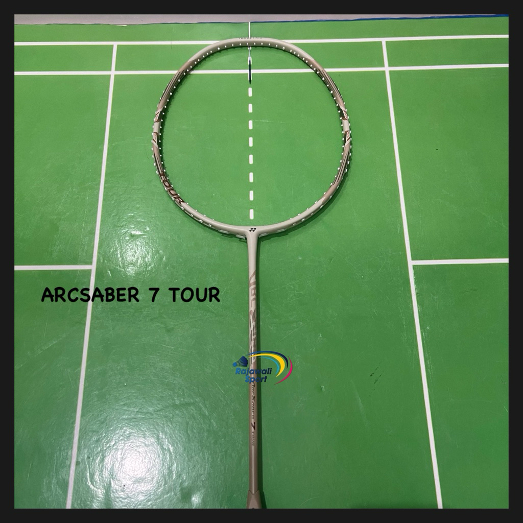 NEW COLOR RACKET BADMINTON YONEX ARCSABER 7 TOUR  LIGHT BEIGE  / Raket Yonex Arcsaber 7 Tour New Col