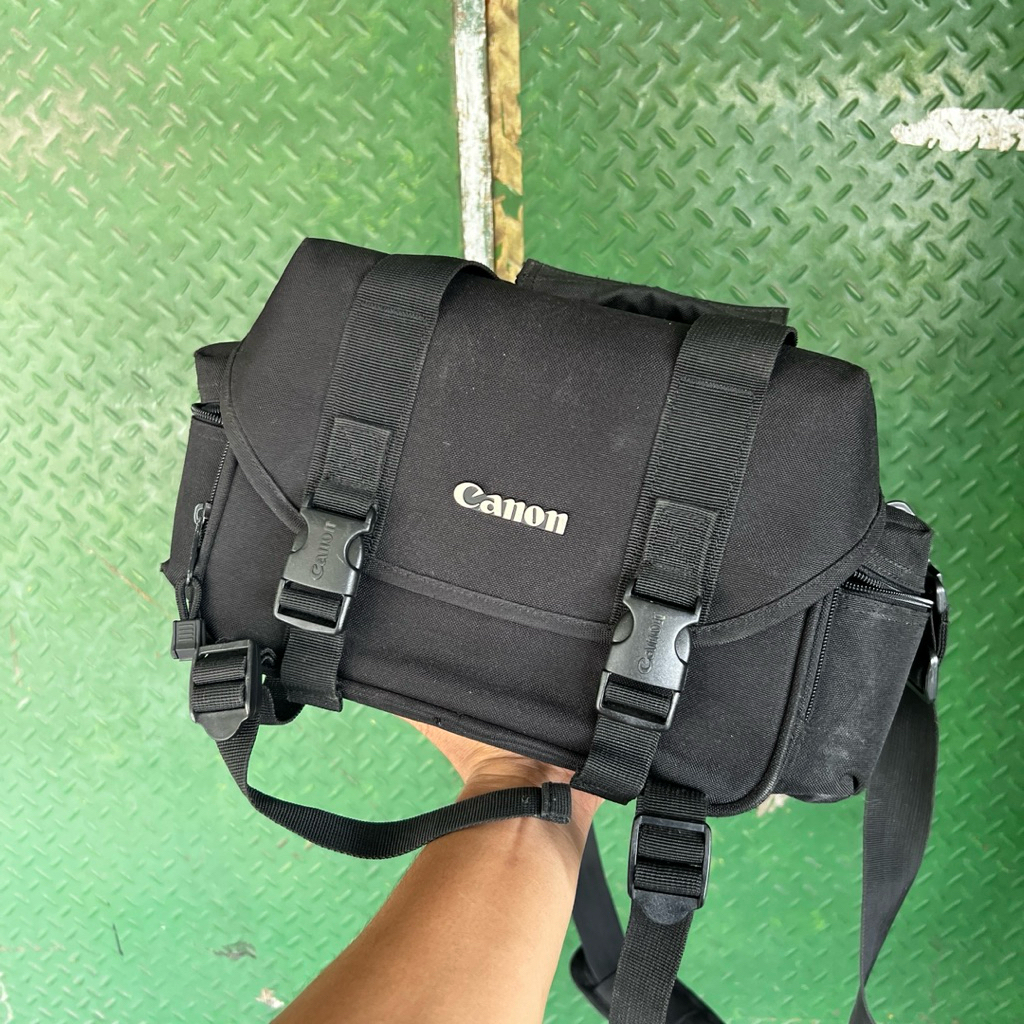 Tas Kamera canon Original 100% Muat 2 Kamera dan lensa 100%