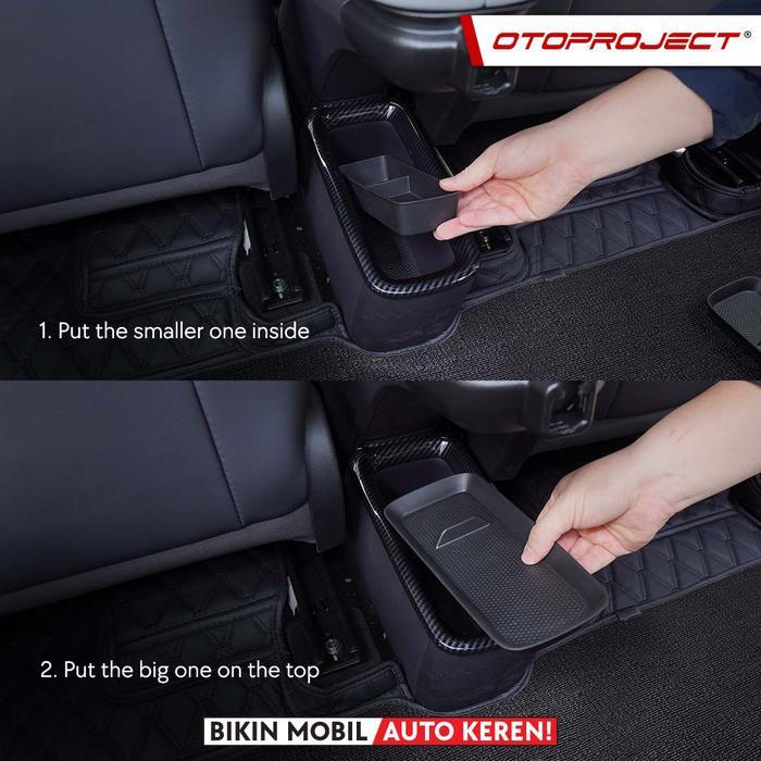 Otoproject - Rear Center Console Multitray BYD Atto 1 (2 PCS) | Organizer Console Box Upper & Lower 