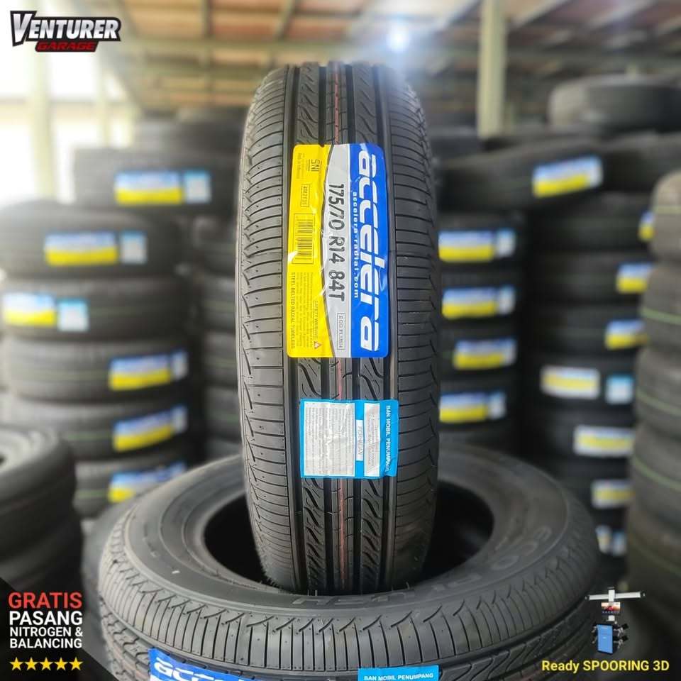 ban mobil penumpang165 80 R13 accelera eco plus ban radial tubles
