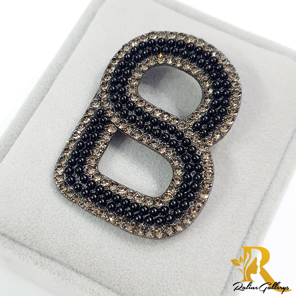 Bros Fashion Elegan Bentuk B/Bros Crystal Branded Limited Edition/Bros Hijab Premium Mewah
