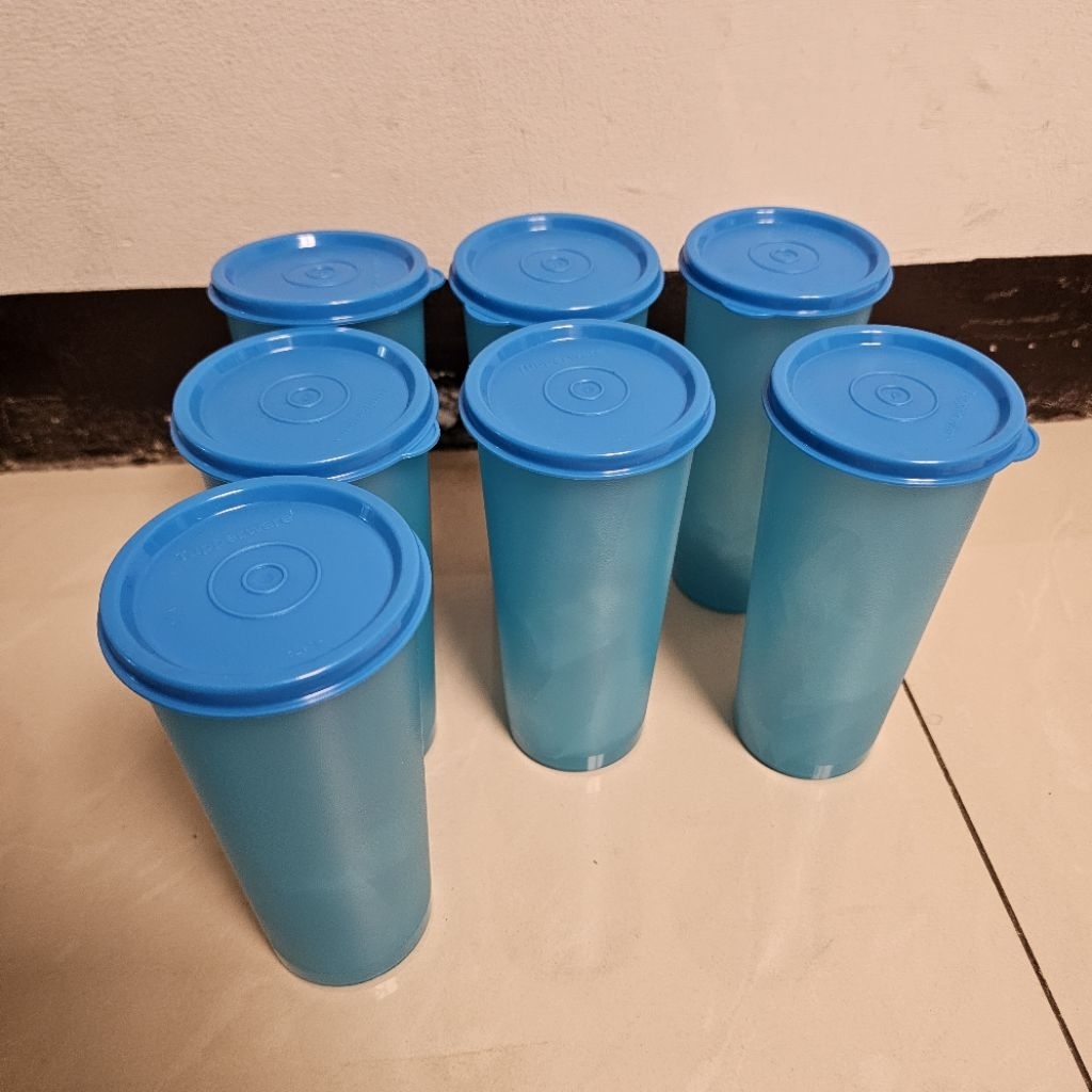 Gelas Tupperware 500 ml, gelas plastik tupperware ori