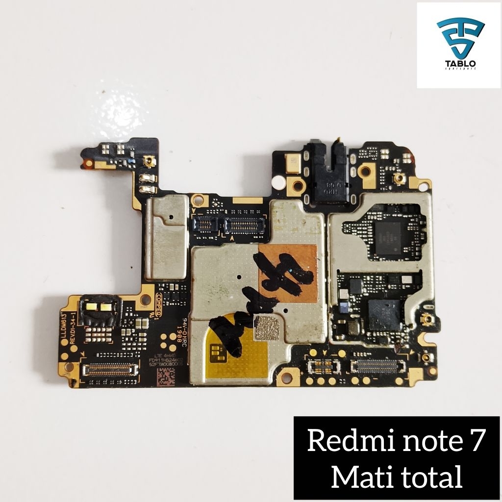 mesin Xiaomi redmi note 7 mati total