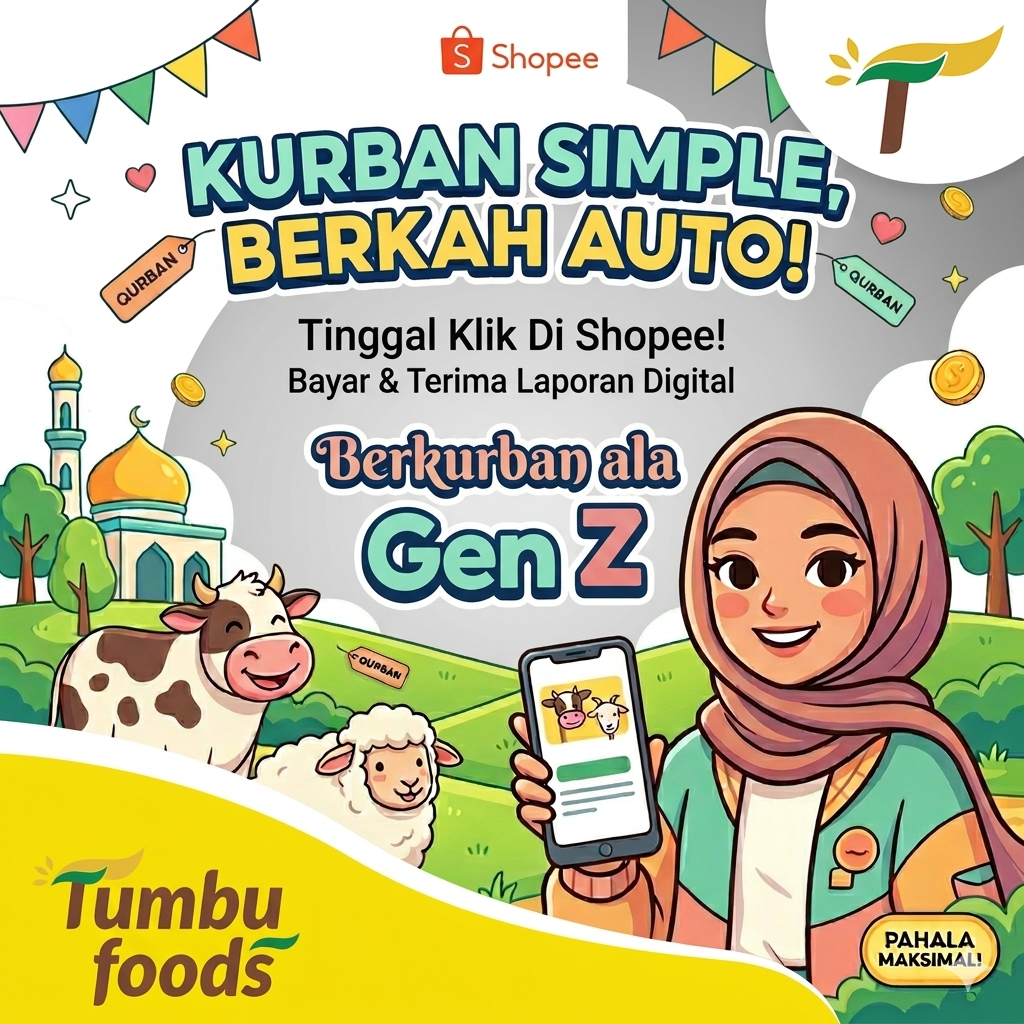 Sapi Kurban Idul Adha Hewan Hidup - DP/Booking Fee - Free Ongkir Qurban
