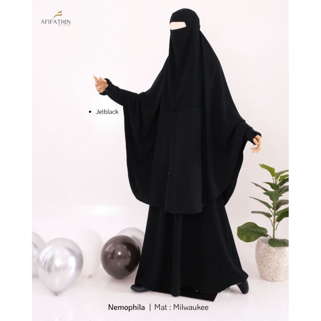 Gamis by Afifathin | gamis casual | gamis set syar'i| gamis premium | cutting U