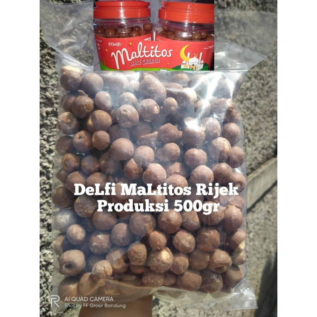 TERMURAH COKLAT Delfi maltitos rijek mesin asli coklat maltitos 500gr/ coklat maltitos asli delfi ki