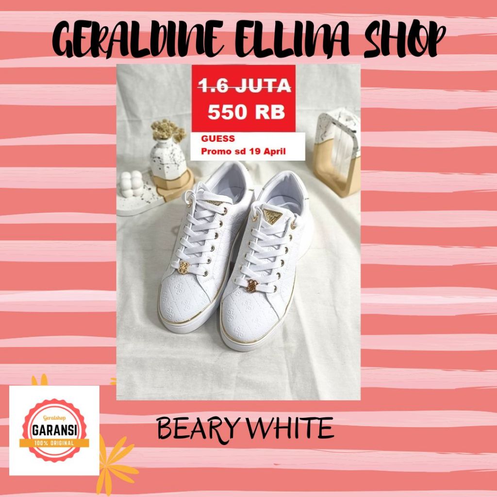 SALE Sepatu sneakers Guess pria original store BEARY