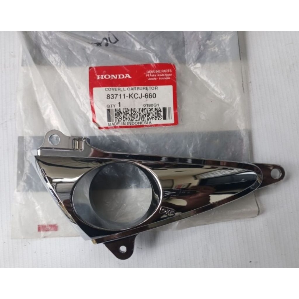83711 KCJ 660 COVER KARBURATOR TIGER REVO KIRI ORIGINAL AHM