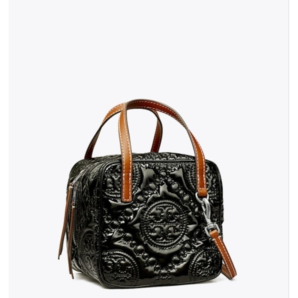 Tas Wanita Branded Ori TB Bordir Kotak Hitam (BKS)