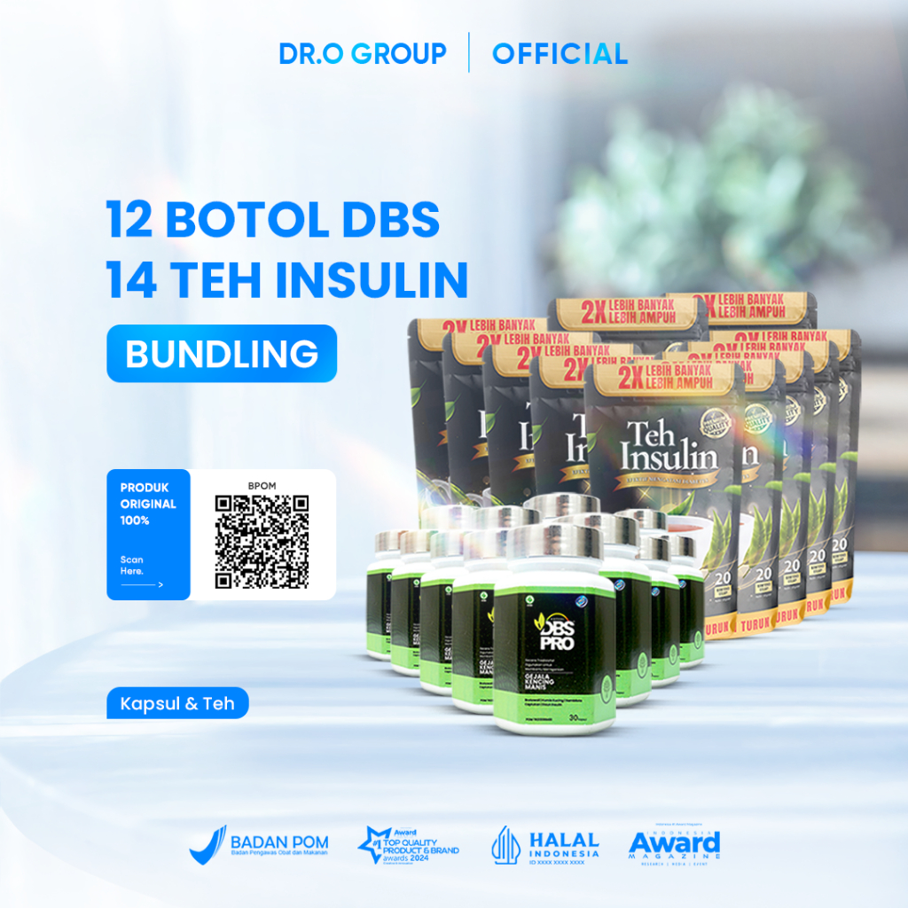 Dbs Pro   Teh Insulin  Kapsul  Teh Diabetes Bantu Turunkan Gula Darah Diabetes Kolesterol